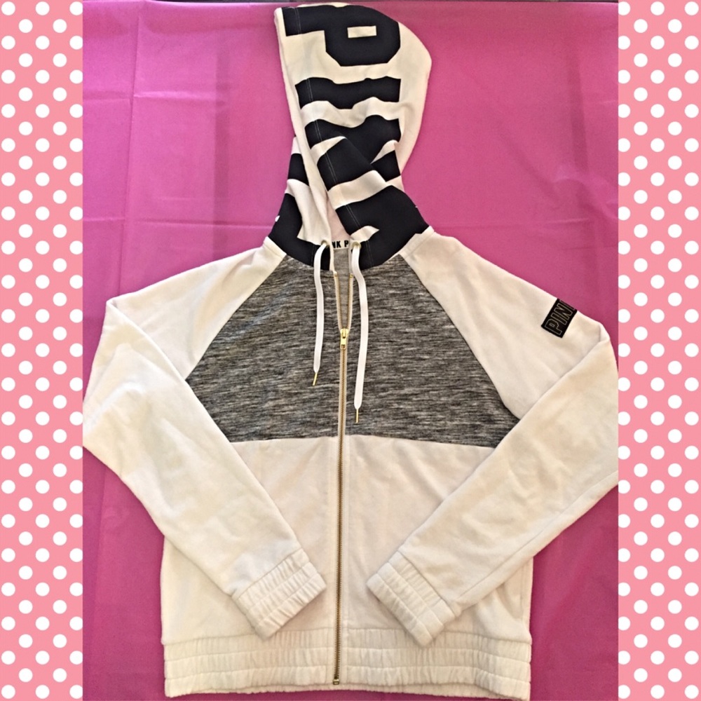 Victoria’s Secret PINK perfect full zip hoodie